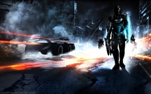 video games battlefield mass effect battles mass effect 2 female warriors battlefield 3 1280x800 Wallpaper
